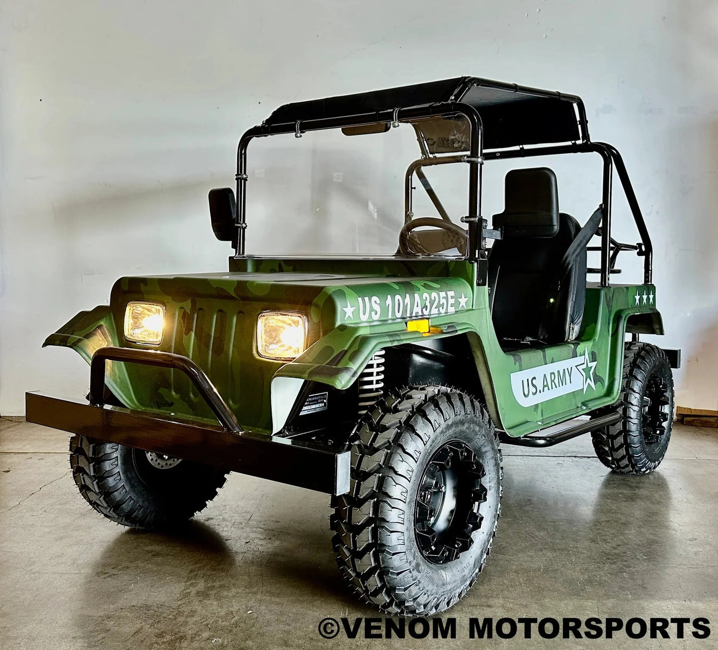 200cc Mini Jeep | Willys Edition | Full-Size | Automatic